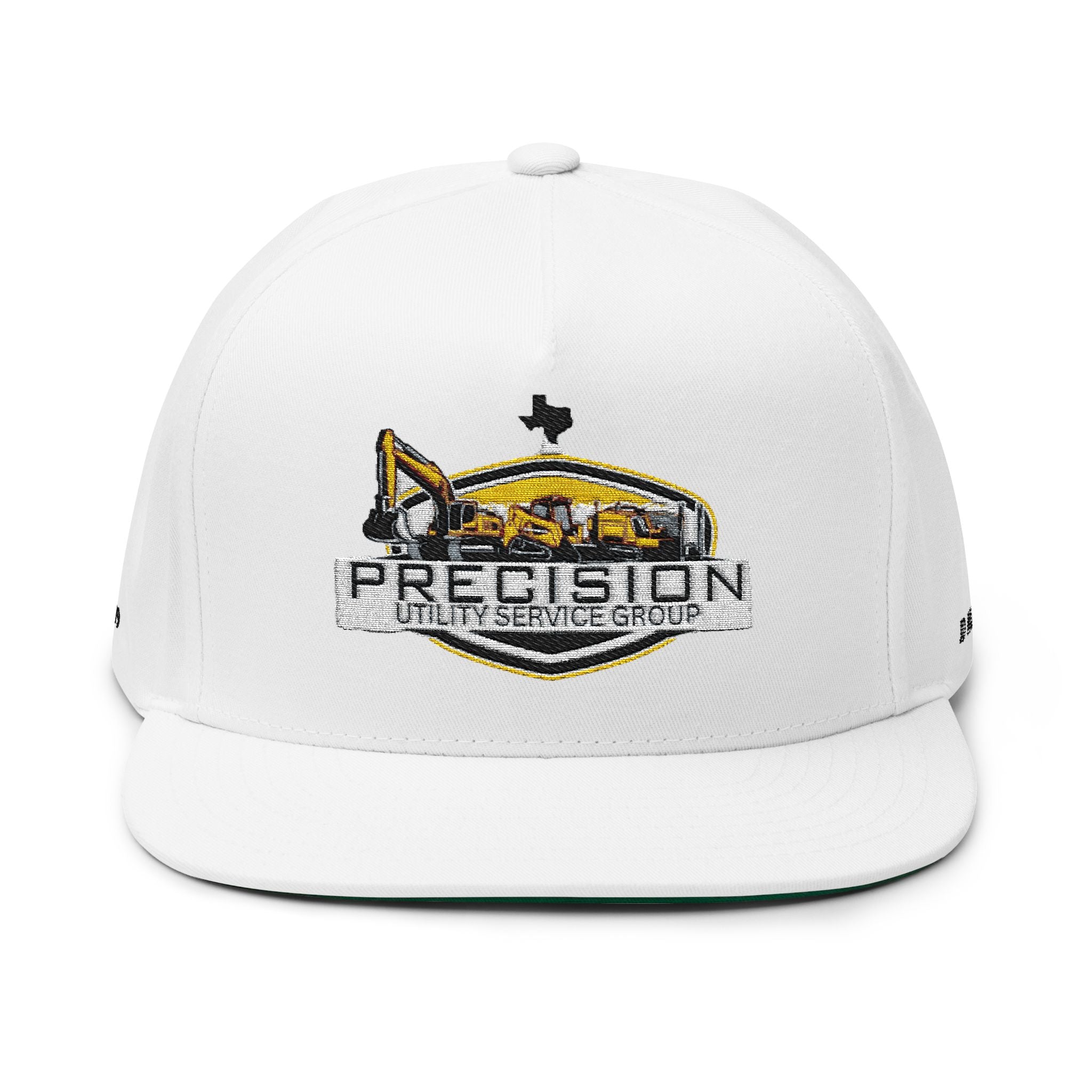 Flat Bill Cap (Embroidery)