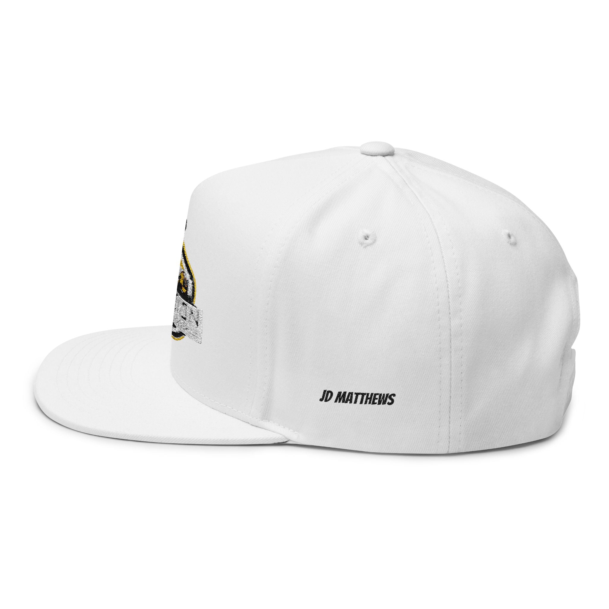 Flat Bill Cap (Embroidery)